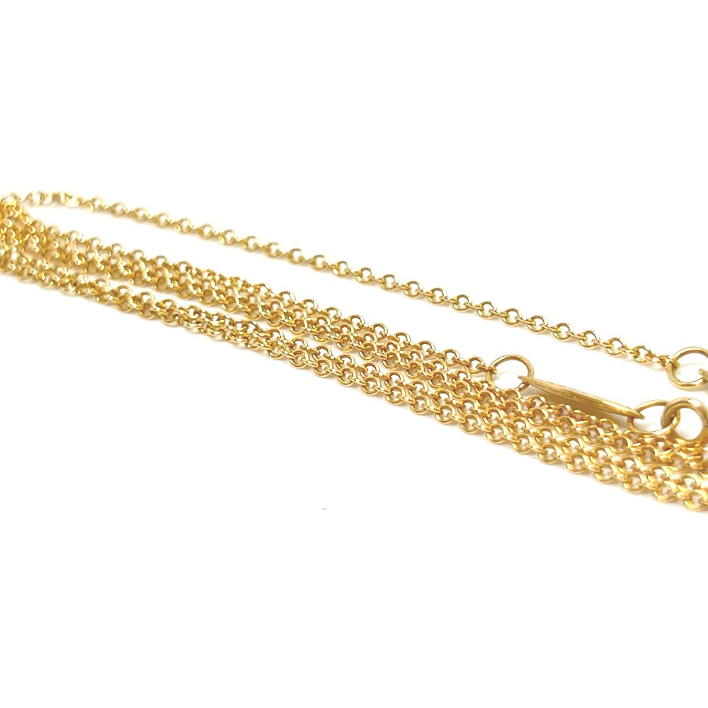 TIFFANY & Co. K18PG By the Yard 1PD D0.10ct Accessory Necklace K18PG Women's Gold