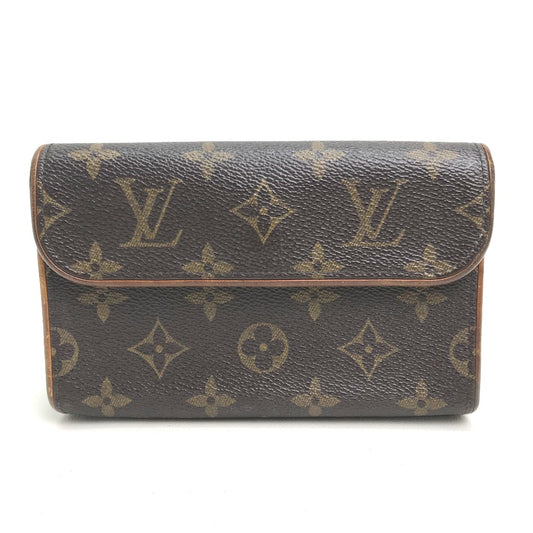 LOUIS VUITTON M51855 モノグラム ポシェット フロランティーヌ カバン ポーチ ポシェット ウエストバッグ モノグラムキャンバス レディース ブラウン