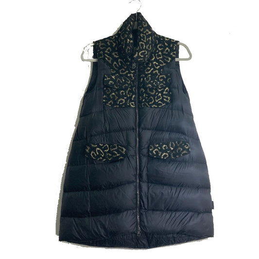 MONCLER SUISEN ノースリーブ ベスト ダウンコート ナイロン レディース ブラック