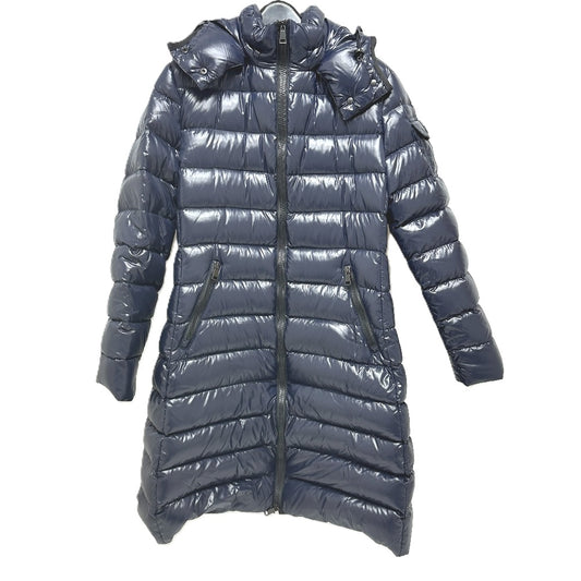 MONCLER MOKA モカ アパレル ダウンコート ナイロン レディース ネイビー