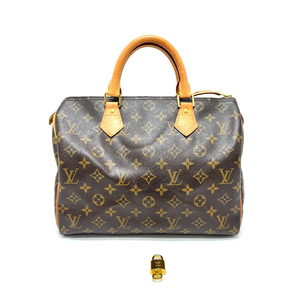 LOUIS VUITTON M41526 Speedy 30 Bag, Old Model, Handbag/Boston Bag, Monogram Canvas, Women's, Brown