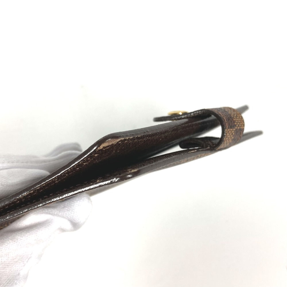 LOUIS VUITTON R20700 ダミエ アジェンダPM システム手帳 ステーショナリー 手帳カバー ダミエキャンバス レディース エベヌ ブラウン