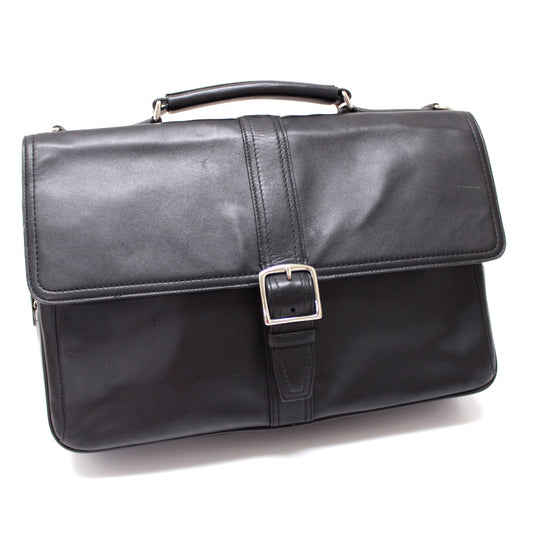 COACH F70096 カバン ハンドバッグ ビジネスバッグ レザー メンズ ブラック