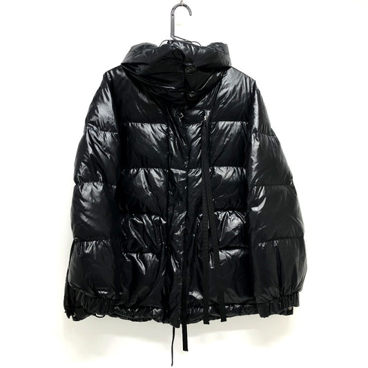 LE CIEL BLEU 19A69401 長袖 アウター ダウン キルティング アパレル ダウンジャケット ナイロン レディース ブラック