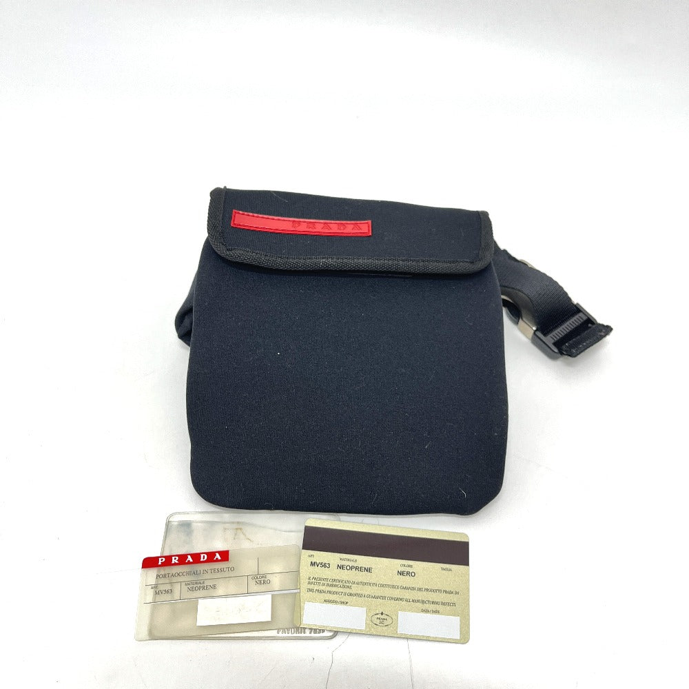 PRADA MV563 Prada Sport Body Bag, Waist Bag, Nylon, Unisex, Black