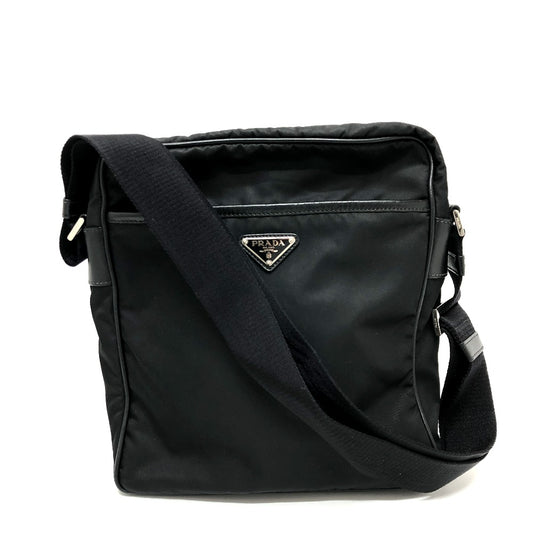 PRADA 2VH002 リナイロン トライアングルロゴ 斜め掛けバッグ ショルダーバッグ ナイロン レディース NERO ブラック