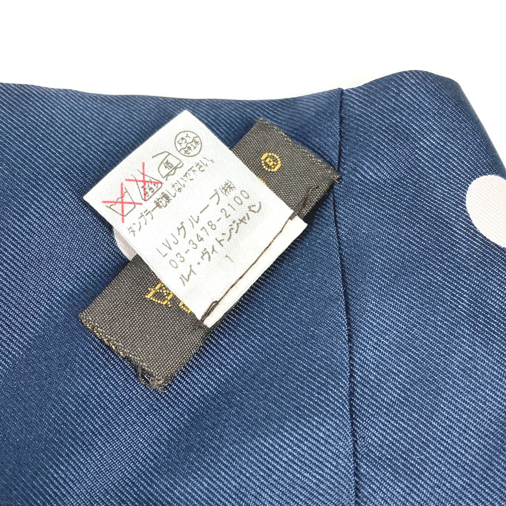 LOUIS VUITTON M74608 レオパード スヌード ストール ショール マフラー シルク レディース レッド