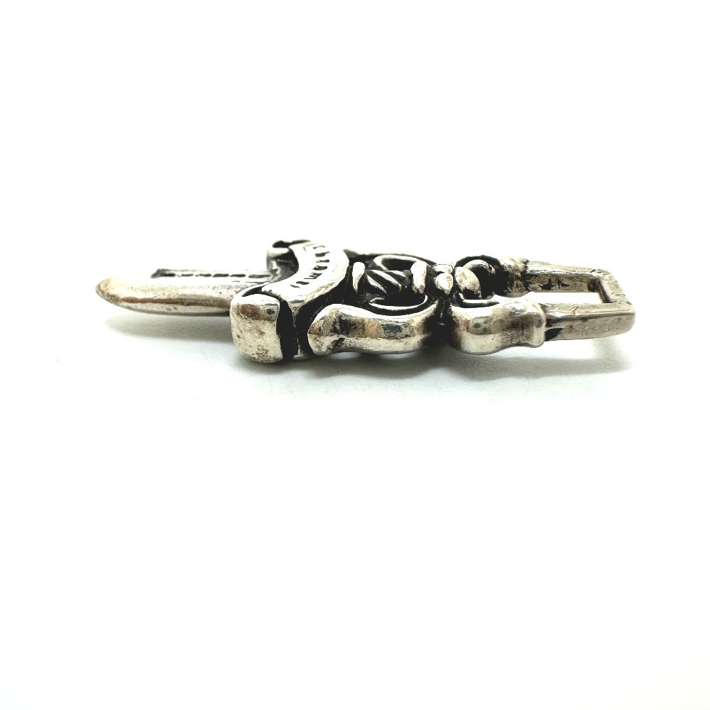 CHROME HEARTS 5DAGGER ZIP1 5 Dagger Charm small charm SV925 Silver Used