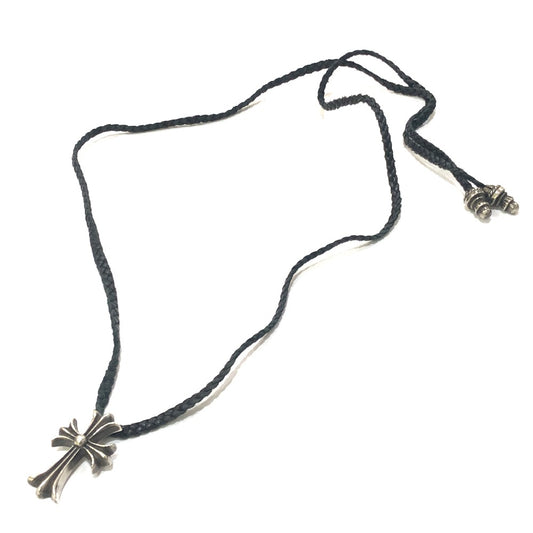 CHROME HEARTS スモールCHクロス SML CH CROSS チョーカー ネックレス SV925 メンズ シルバー
