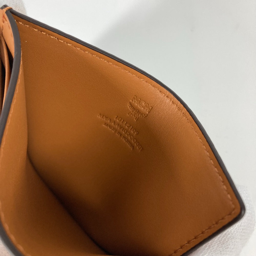 MCM SAMBYPEN コラボ サムバイペン ヴィセトス ラビット うさぎ 名刺入れ パスケース カードケース レザー メンズ ブラウン