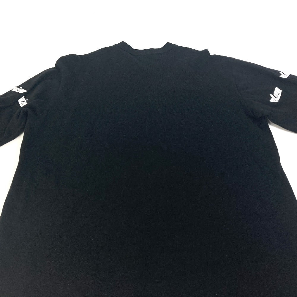 LOUIS VUITTON Apparel Logo Patch LV Vitesse Sweater Long Sleeve Top RW221 Knit Wool Women's Black