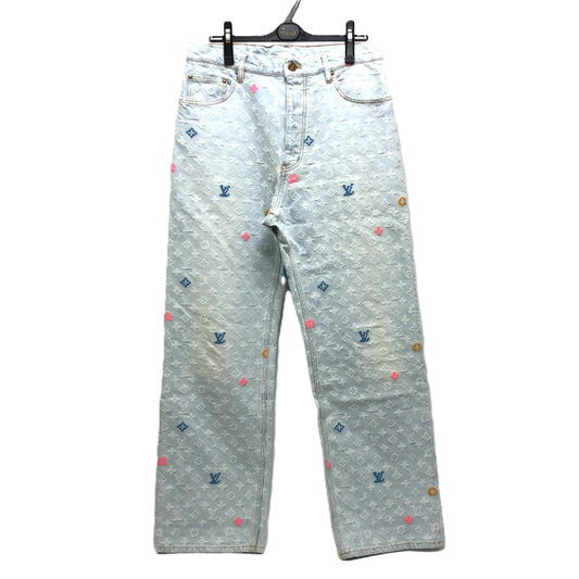 LOUIS VUITTON 1AFRXR Tyler the Creator x Louis Vuitton Monogram Denim pants Denim blue Used