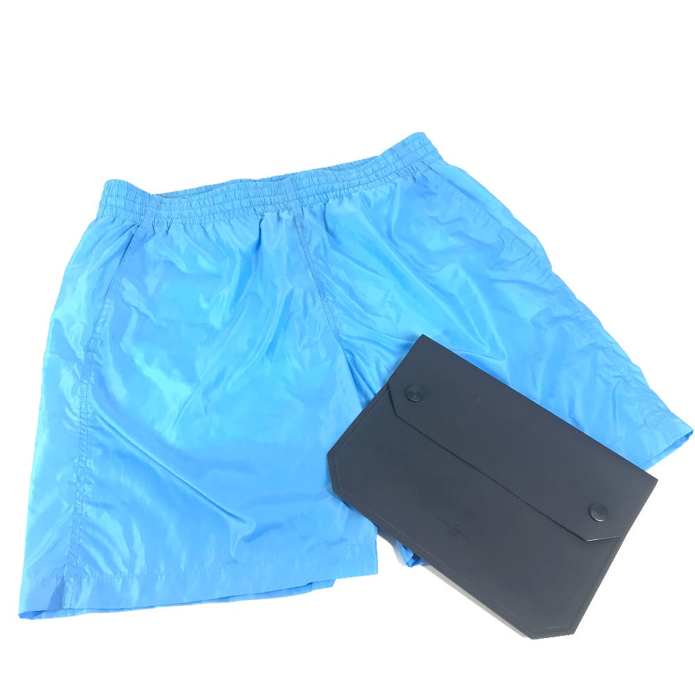 LOUIS VUITTON Men's Blue Polyamide Swimwear RM212Q