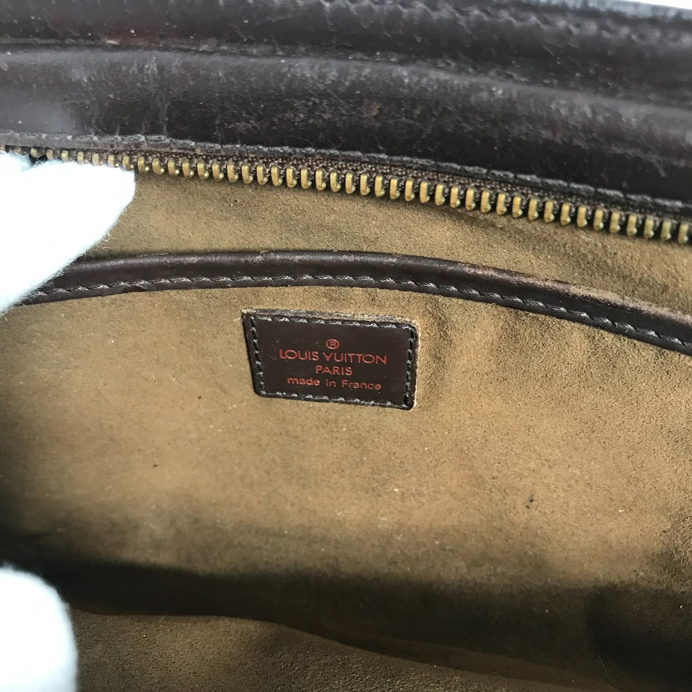 LOUIS VUITTON N51993 Damier Saint Louis Second Bag with Strap, Pouch, Clutch Bag, Damier Canvas, Men's, Ebene, Brown