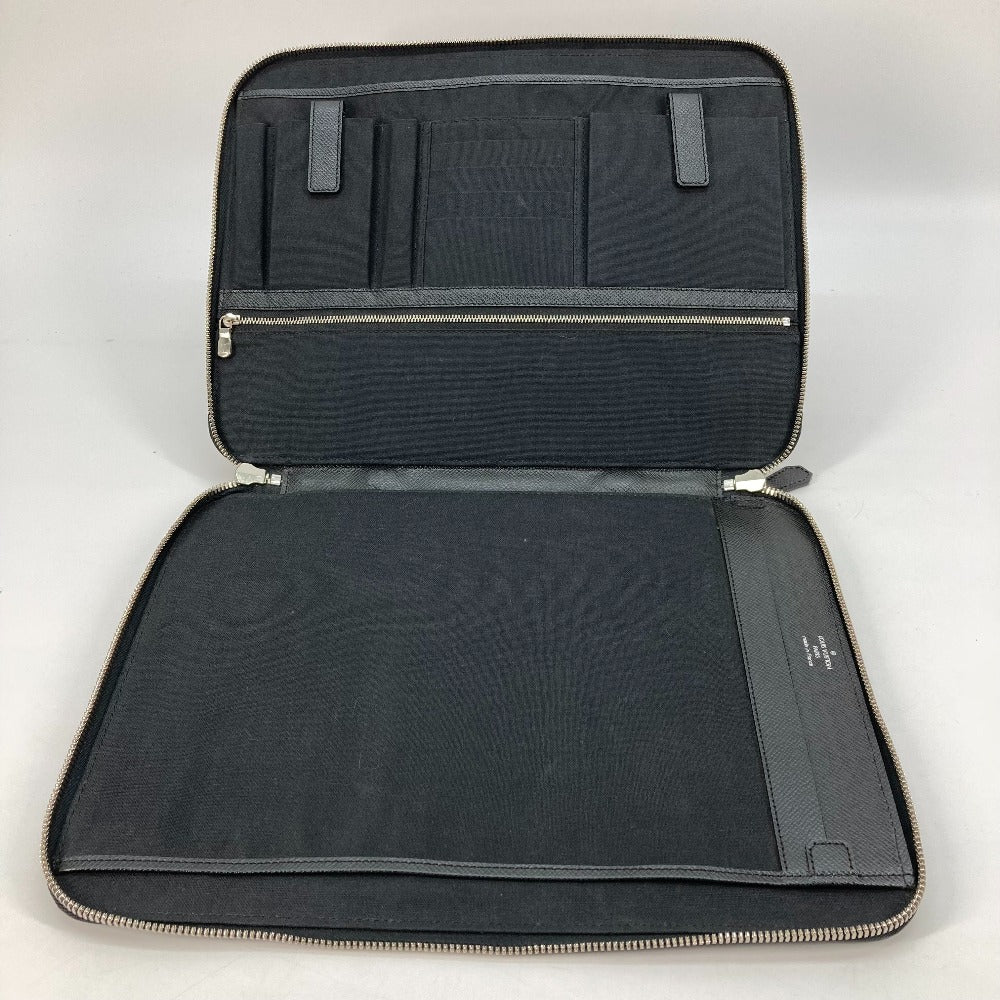 LOUIS VUITTON M32612 タイガ ウラジミール カバン ハンドバッグ ビジネスバッグ タイガレザー メンズ ノワール ブラック