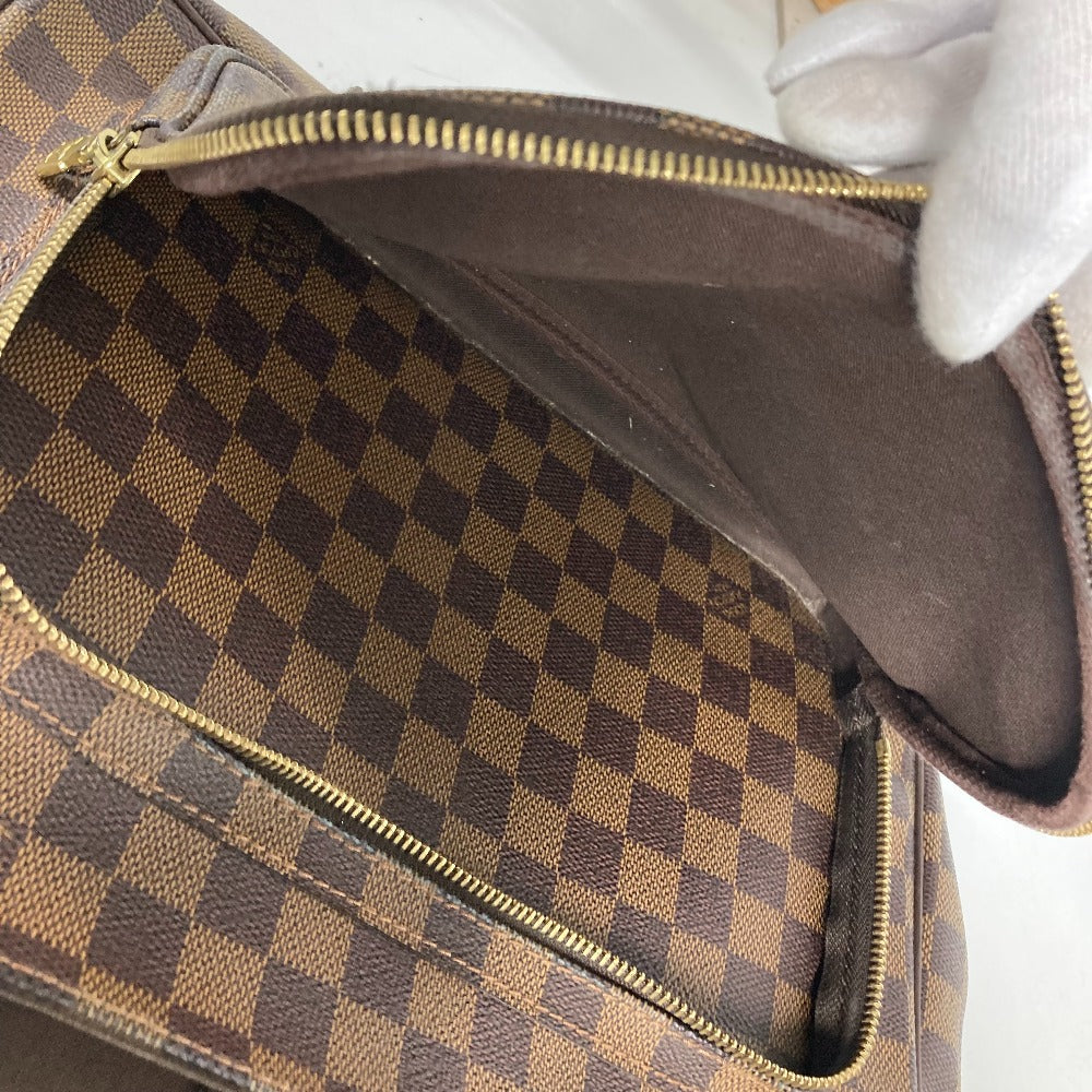 LOUIS VUITTON N51125 Damier Messenger Bag, Mervyle, Crossbody Shoulder Bag, Damier Canvas, Women's, Ebene, Brown