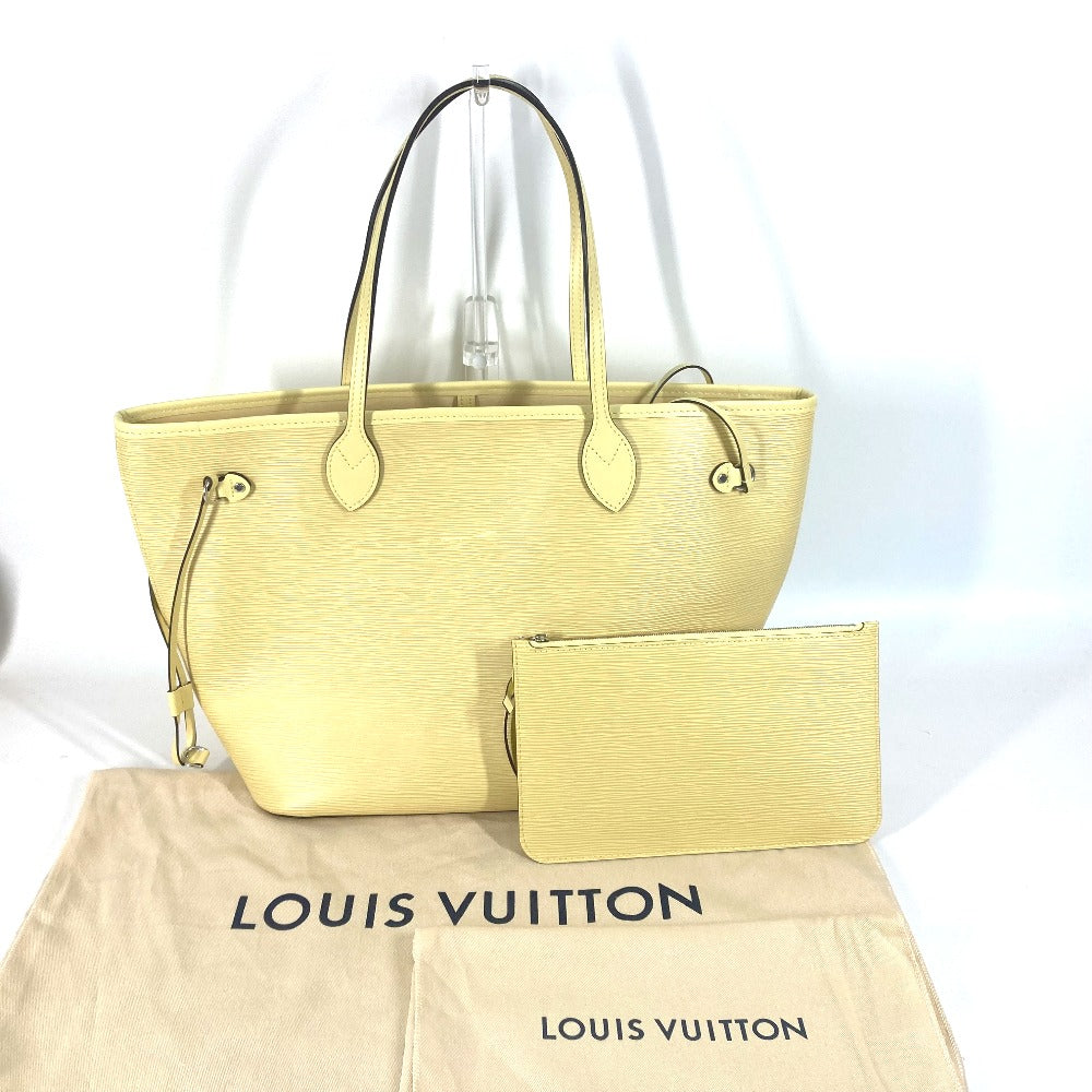 LOUIS VUITTON M41092 エピ ネヴァーフルMM カバン ショルダーバッグ ポーチ付き バッグ ハンドバッグ トートバッグ エピレザー レディース ジョーヌ ペール イエロー
