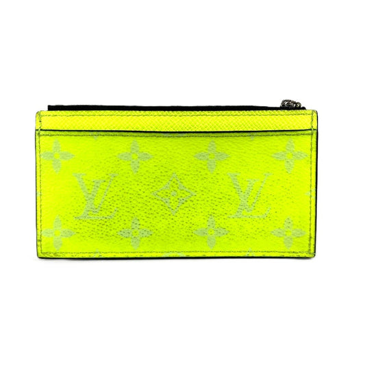 LOUIS VUITTON M30320 タイガラマ コインカードホルダー 財布 小銭入れ コインケース タイガレザー ユニセックス イエロー