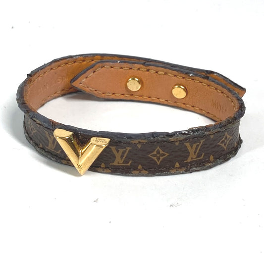 LOUIS VUITTON M6042F モノグラム ブレスレット・エセンシャル V バングル ブレスレット モノグラムキャンバス レディース ブラウン