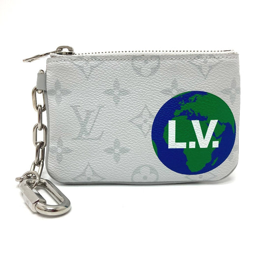 LOUIS VUITTON M67809 小銭入れ 財布 ジップドポーチ PM ジップドポーチPM コインケース モノグラムキャンバス ユニセックス ホワイト