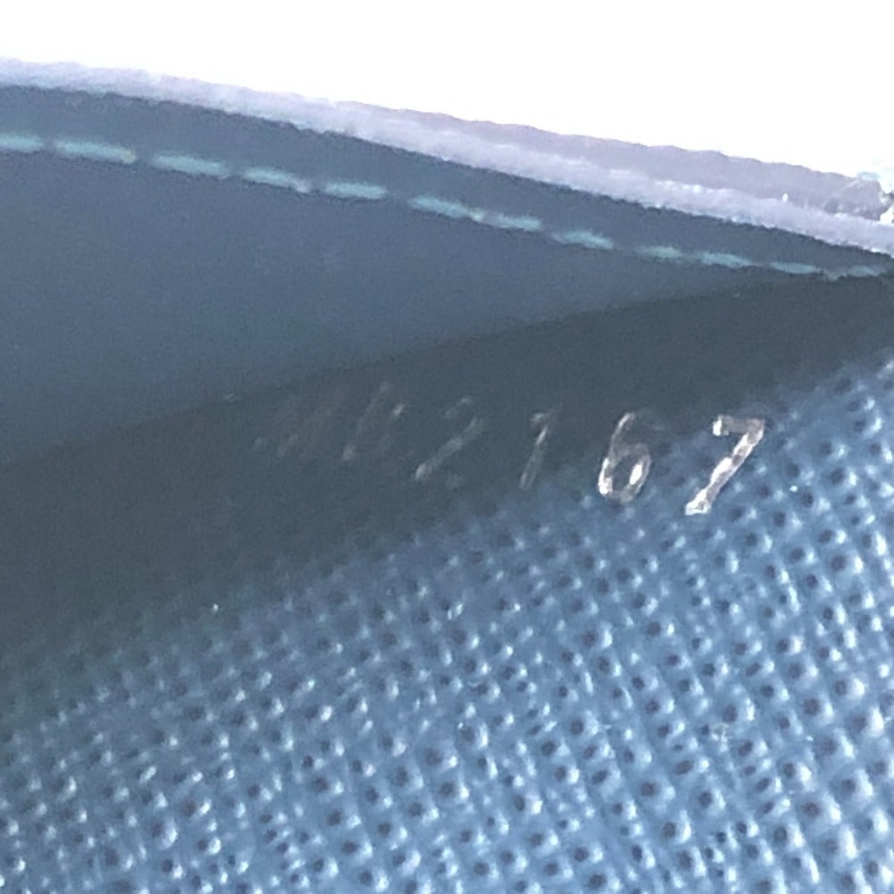 LOUIS VUITTON M64010 タイガストライプ ポルトフォイユ・ブラザ 長財布 財布 ウォレット 長財布 レザー レディース ブルー