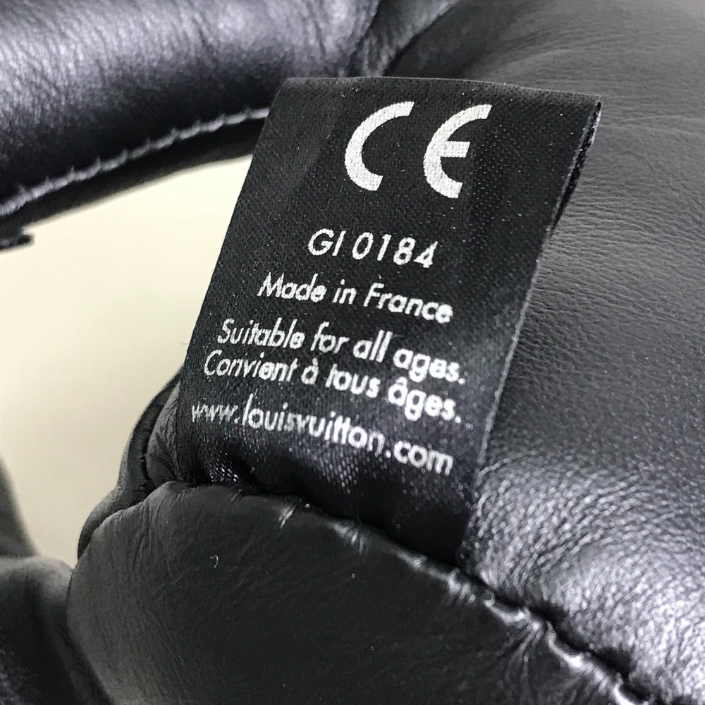 LOUIS VUITTON GI0184 Monogram Eclipse by Hiroshi Fujiwara, Dudurui Fragment Teddy Bear, Stuffed Animal, Doll, Object, Monogram Eclipse Canvas, Unisex, Black