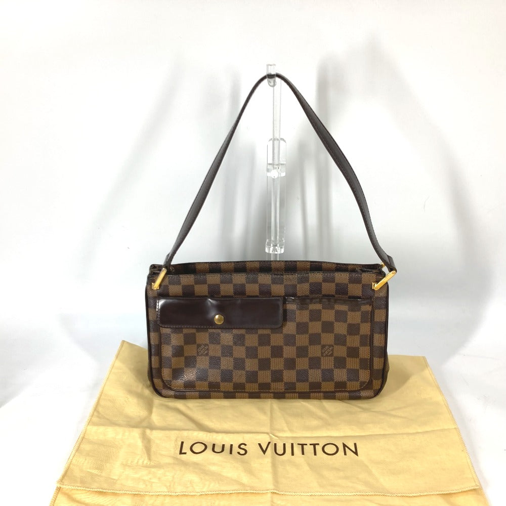 LOUIS VUITTON N51129 ダミエ オーバーニュ カバン 肩掛け ショルダーバッグ ダミエキャンバス レディース エベヌ ブラウン