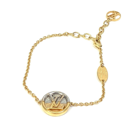 LOUIS VUITTON M69589 ブラスレ・L TO V アクセサリー ブレスレット メタル レディース ゴールド