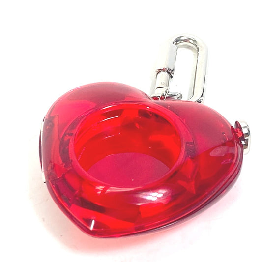 LOUIS VUITTON R17599 カラビナ タンブールホライゾン ハート 時計 ホライゾン収納グッズ 小物入れ キーホルダー プラスチック レディース レッド