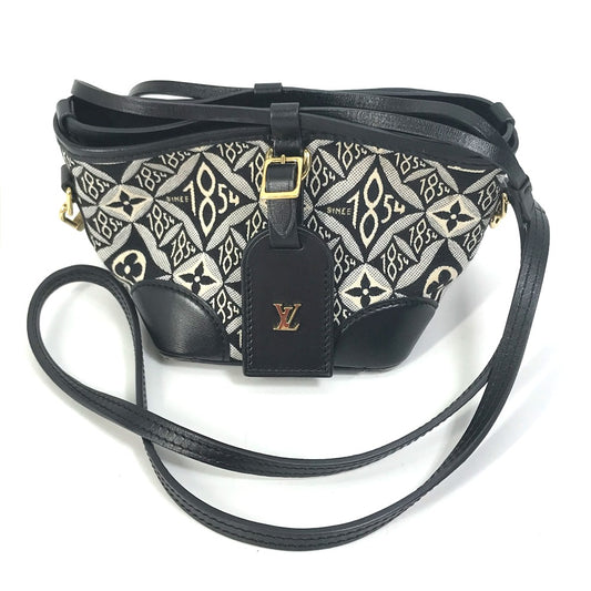 LOUIS VUITTON M69973 モノグラム SINCE1854 ノエ・パース 2WAY カバン 巾着 ポシェット ショルダーバッグ ジャガード レディース ノワール ブラック
