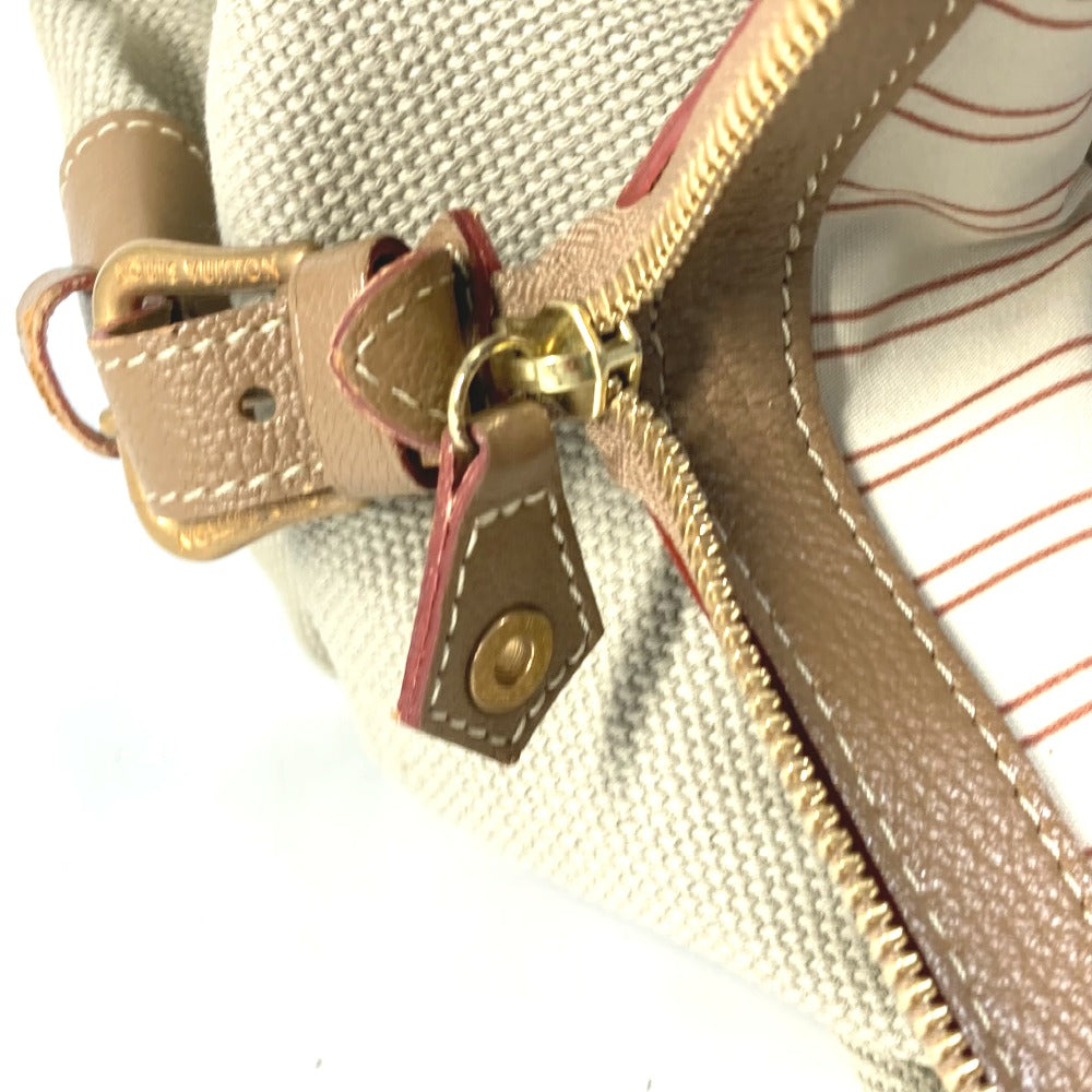 LOUIS VUITTON M48827 アンティグア サックドニュイPM トアル トリアノン カバン ショルダーバッグ ハンドバッグ キャンバス レディース ベージュ