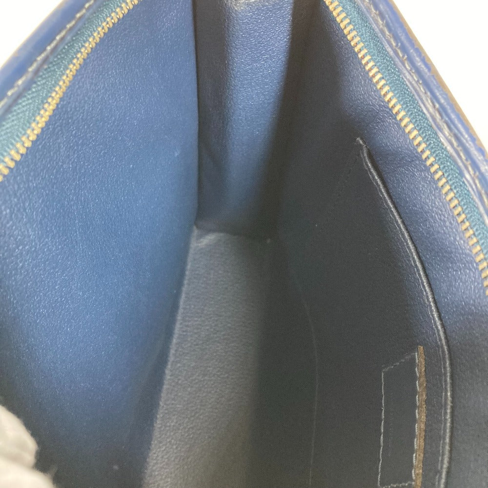 LOUIS VUITTON M41367 エピ ポッシュトワレ26 ポーチ カバン セカンドバッグ エピレザー メンズ アンディゴブルー ネイビー