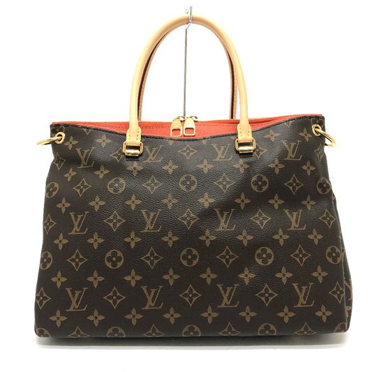 LOUIS VUITTON M41148 パラス 2WAY カバン ショルダーバッグ ハンドバッグ モノグラムキャンバス レディース ブラウン
