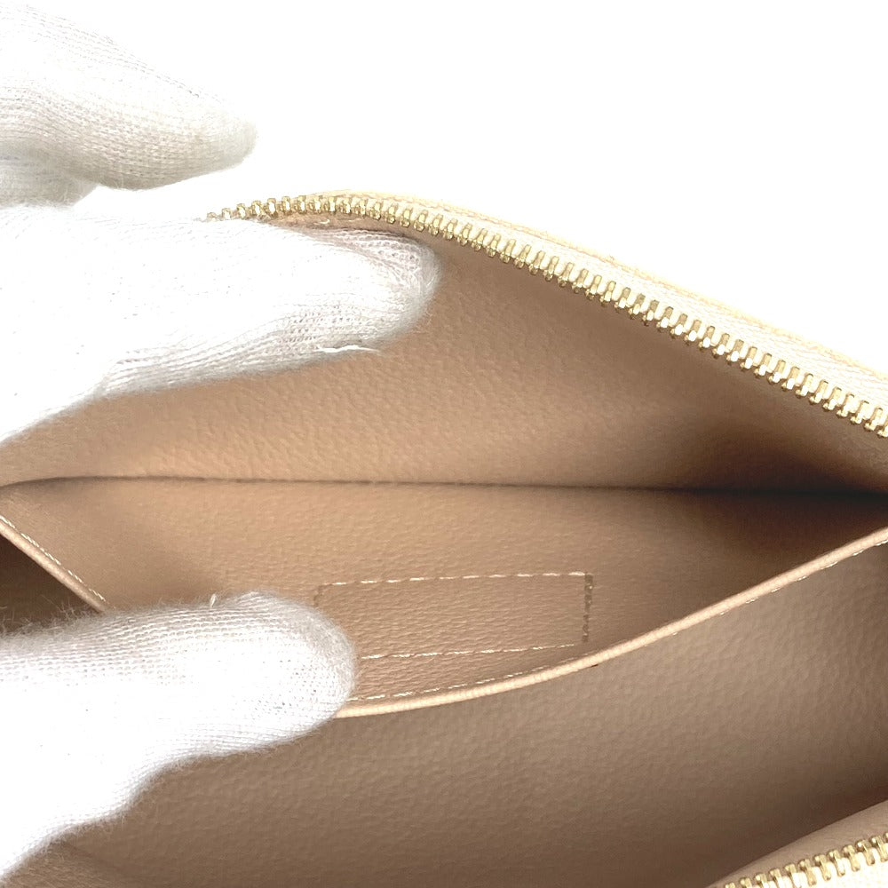 LOUIS VUITTON M14240 村上隆コラボ モノグラム LV × TM ジッピー・ウォレット ロングウォレット ラウンドファスナー 長財布 モノグラムキャンバス ユニセックス ホワイト