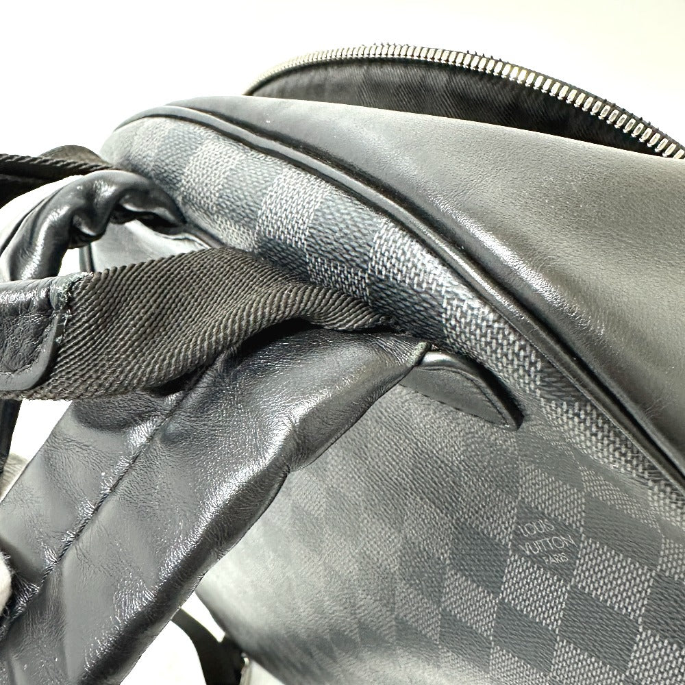 LOUIS VUITTON N41473 ジョッシュ バックパック カバン バッグ リュックサック ダミエグラフィットキャンバス ユニセックス ブラック