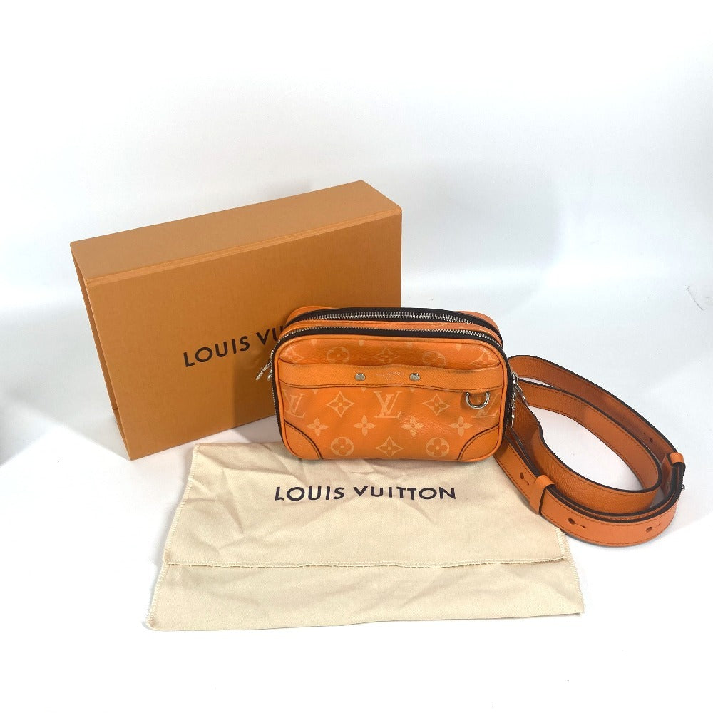 LOUIS VUITTON M31073 タイガラマ アルファ ウェアラブルウォレットNV 斜め掛け カバン ポシェット ショルダーバッグ モノグラムキャンバス ユニセックス オレンジ