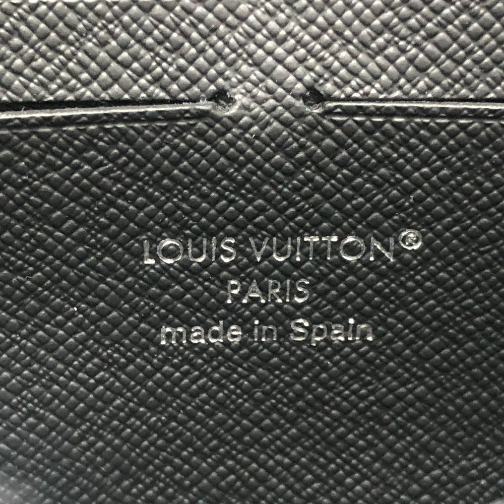 LOUIS VUITTON M11611 ジッピーウォレット・ホリゾンタル ラウンドジップ ロングウォレット 長財布 モノグラムエクリプスキャンバス メンズ ブラック