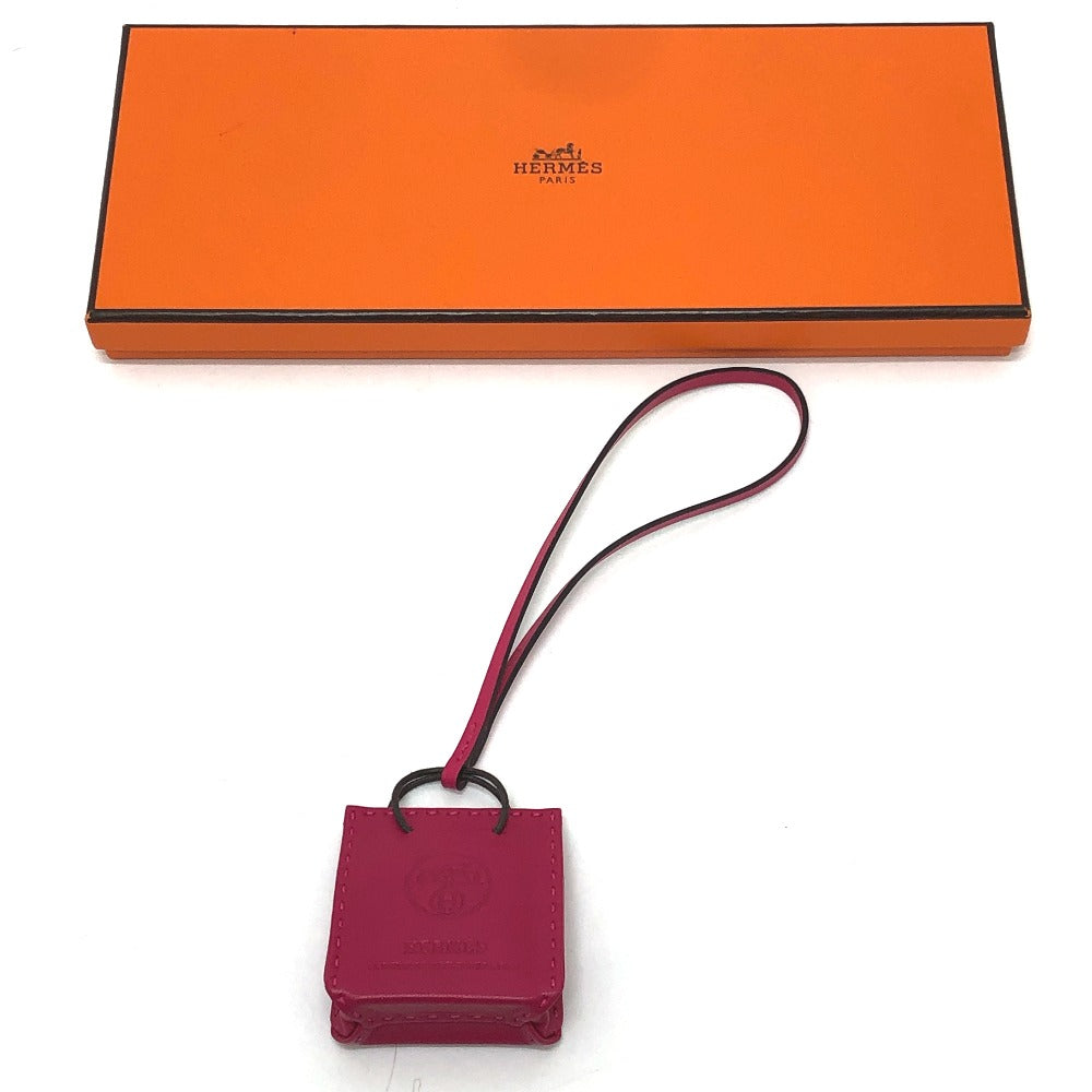 HERMES sack orange bags bag accessories Bag Charm Anyo Miro Rose mexico purple Used