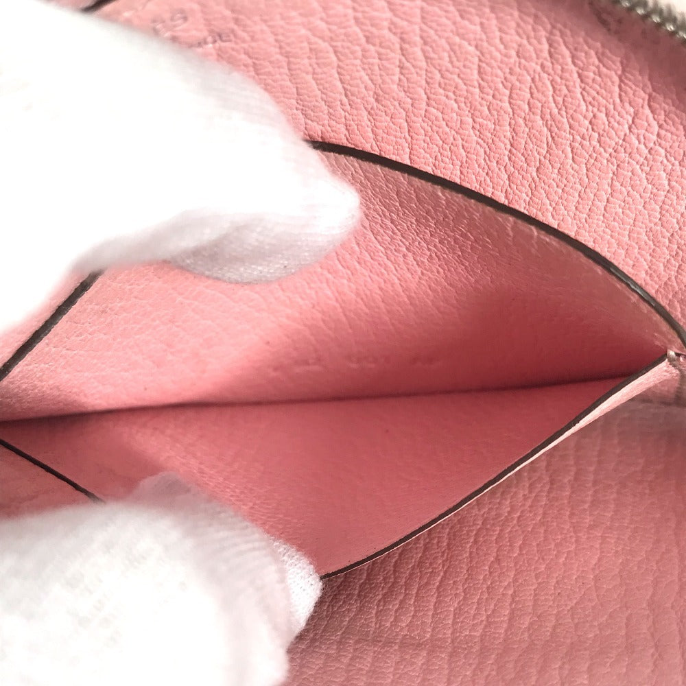 HERMES 馬 シュバル パドック 財布 小銭入れ コインケース シェーブル レディース ピンク