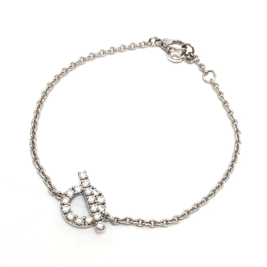 HERMES フィネス K18WG ダイヤモンド 0.55ct アクセサリー ブレスレット K18WG レディース シルバー