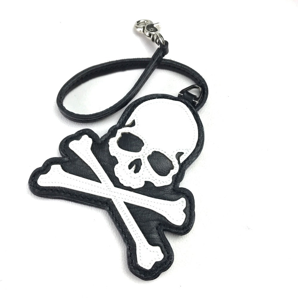 mastermind JAPAN Skull Bag, Shoulder Bag, Tote Bag, Leather, Unisex, Black