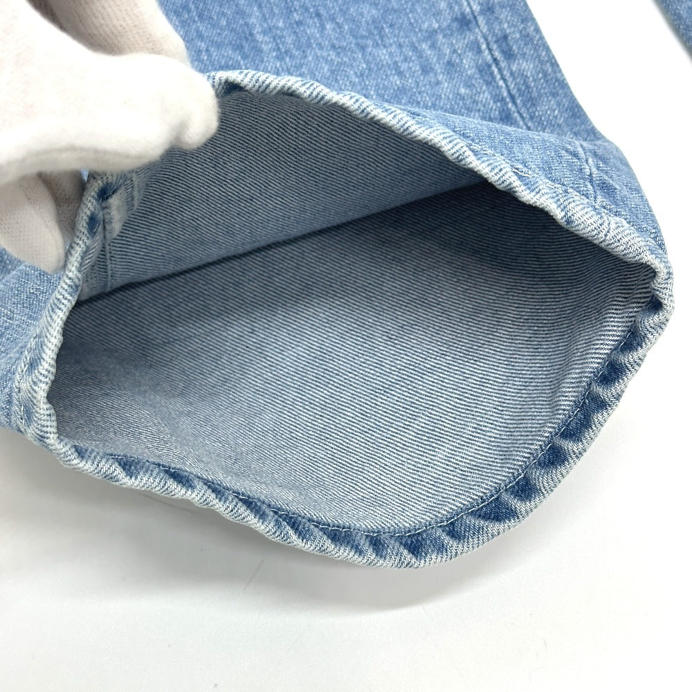 IRENE 25A88003 Double Waist Denim Pants Apparel Bottoms Jeans Denim Pants Cotton Women Blue