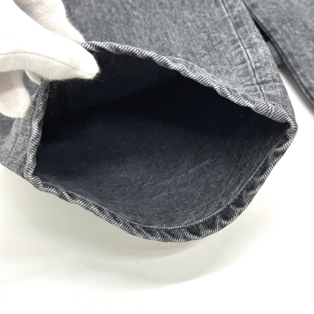 IRENE 25A88004 Double Waist Denim Pants Apparel Bottoms Jeans Denim Pants Cotton Women's Black