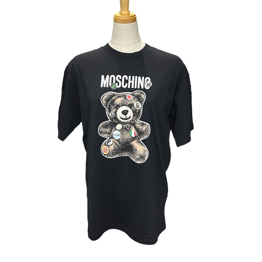 MOSCHINO テディベア アパレル 半袖 Tシャツ 半袖Tシャツ コットン レディース ブラック