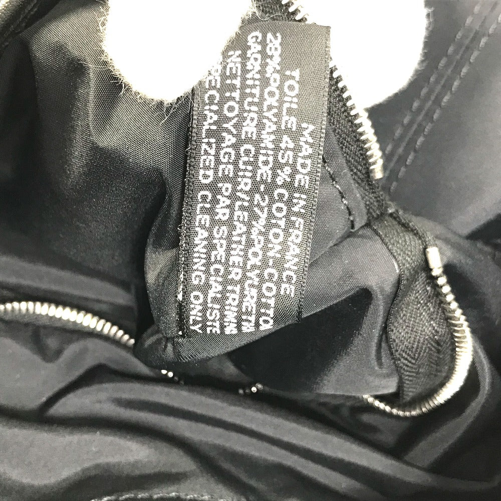 HERMES Acapulco Cabas MM Handbag/Tote Bag Nylon Women's Black
