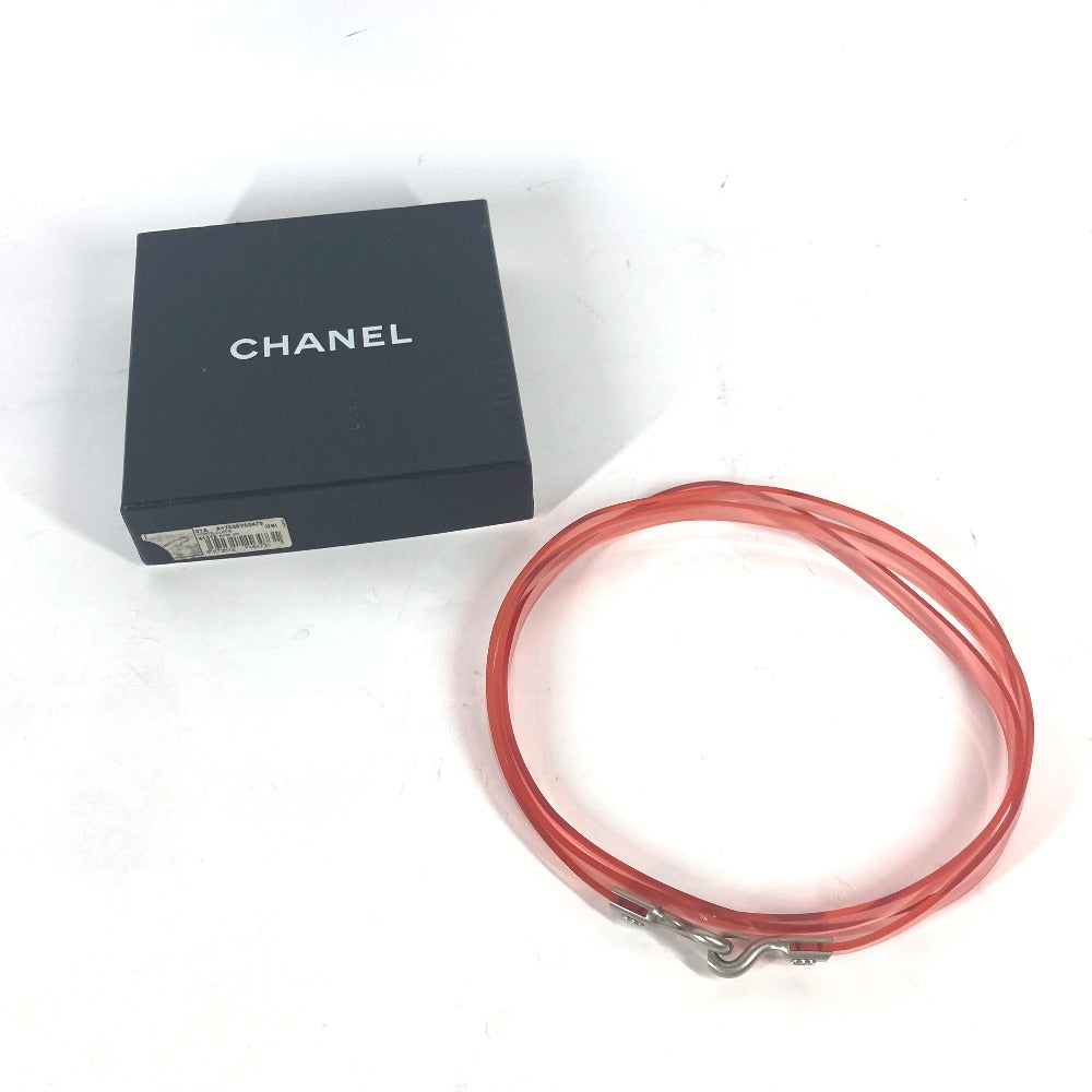 CHANEL 00C CC ココマーク ズボン用ベルト ベルト ビニール レディース ピンク