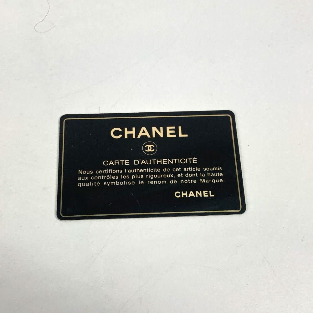 CHANEL ロゴ メッシュ プラスチックハンドル カバン ハンドバッグ キャンバス レディース ベージュ