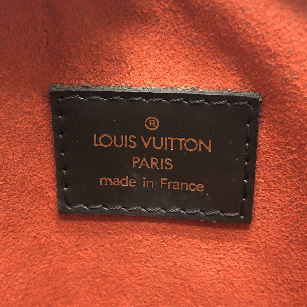 LOUIS VUITTON N51296 Pochette Ipanema Shoulder Bag, Crossbody Bag, Damier Canvas, Ebene, Brown, Women's