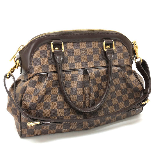 LOUIS VUITTON N51997 ダミエ トレヴィPM カバン ハンドバッグ ハンドバッグ ダミエキャンバス ユニセックス エベヌ ブラウン