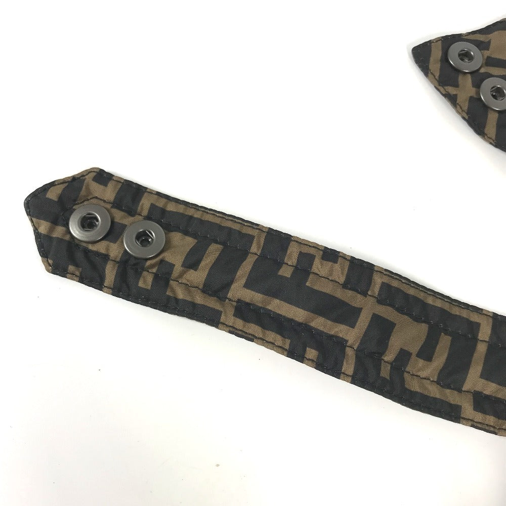FENDI 犬 ワンちゃん わんちゃん ズッカ 犬 服 犬用 ドッグウェア 雑貨 ナイロン ユニセックス ブラウン